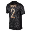 Officiële Voetbalshirt Paris Saint-Germain Hakimi 2 Derde 2023-24 - Heren